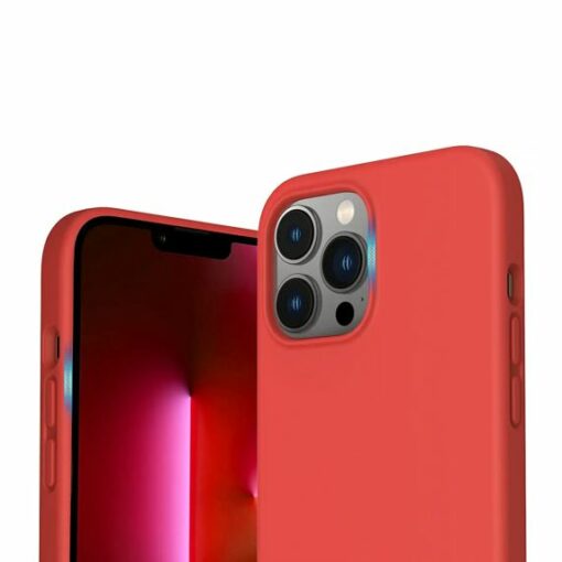 iPhone 13 Pro Max Skal Silikon Rosa Rvelon