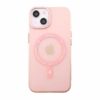 iPhone 14 Mobilskal med MagSafe Frostat Rosa