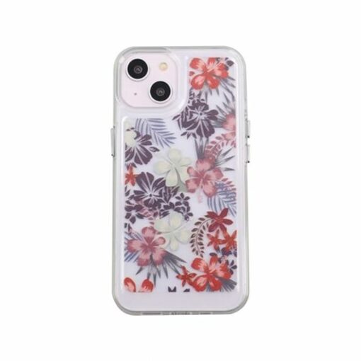 iPhone 14 Mobilskal med motiv Röda Blommar