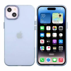 iPhone 14 Plus Mobilskal Frostat Blå