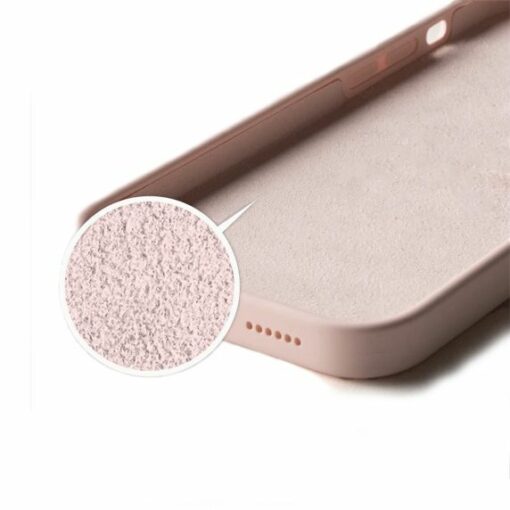 iPhone 14 Plus Silikonskal Sand Rosa