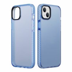 iPhone 14 Plus Stöttåligt TPU Mobilskal Blå