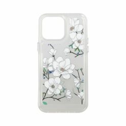 iPhone 14 Pro Max Mobilskal med motiv Kvistar och Blommor