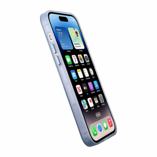 iPhone 14 Pro Mobilskal Frostat Blå