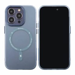 iPhone 14 Pro Mobilskal med MagSafe Frostat Blå