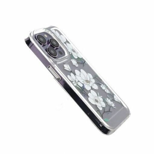 iPhone 14 Pro Mobilskal med motiv Kvistar och Blommor
