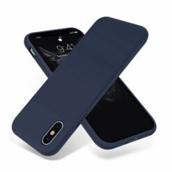 iPhone X/XS Skal Silikon Blå Rvelon