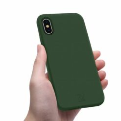 iPhone X/XS Skal Silikon Grön Rvelon