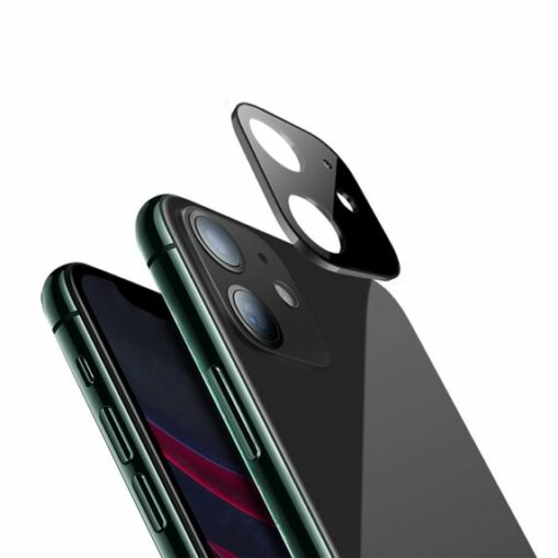 Kameraskydd iPhone 11 Härdat Glas Svart