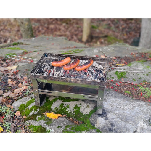 Mustang Kolgrill Trek ihopfällbar med väska