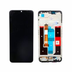 Realme C35 Skärm med LCD Display & Ram OEM Svart