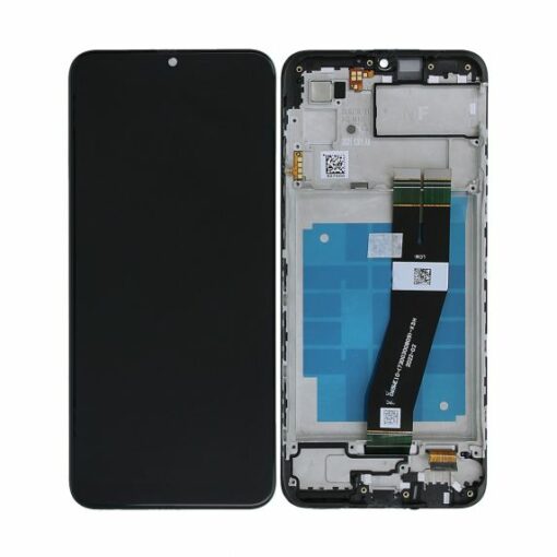 Samsung Galaxy A03 2022 (SM A035G) Skärm/Display Svart