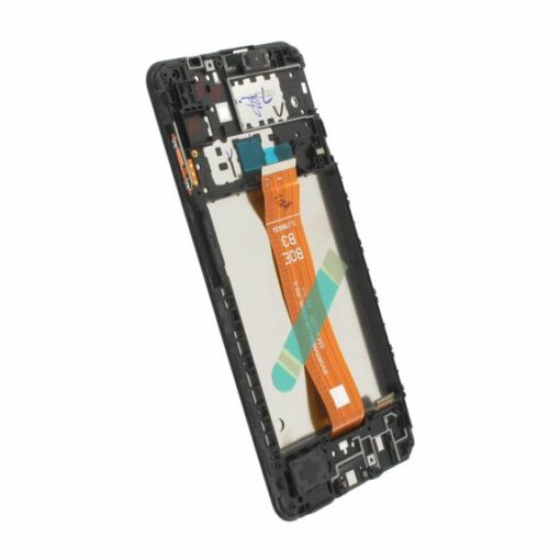 Samsung Galaxy A12 Nacho/A12s Skärm med LCD Display Original Svart