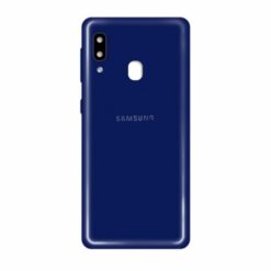 Samsung Galaxy A20e Baksida Blå