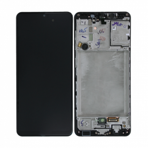 Samsung Galaxy A31 Skärm med LCD Display Original Svart