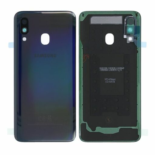 Samsung Galaxy A40 (SM A405F) Baksida Original Svart