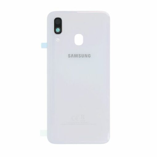 Samsung Galaxy A40 (SM A405F) Baksida Original Vit