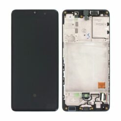 Samsung Galaxy A41 LCD Skräm med Display Original Svart