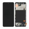 Samsung Galaxy A51 (SM A515F) LCD Skärm med Display Original Svart