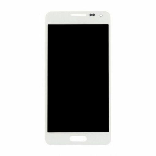 Samsung Galaxy Alpha (SM G850F) Skärm med LCD Display Original Vit