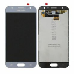 Samsung Galaxy J3 2017 (SM J330F) Skärm med LCD Display Original Silver 