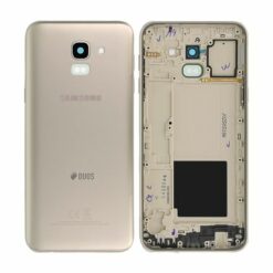 Samsung Galaxy J6 2018 (SM J600F) Baksida Original Guld