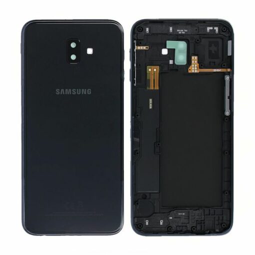 Samsung Galaxy J6 Plus (SM J610FN) Baksida Original Svart