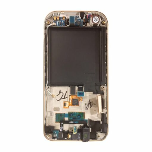 Samsung Galaxy S Plus (GT I9001) Skärm med LCD Display Original Keramik Vit
