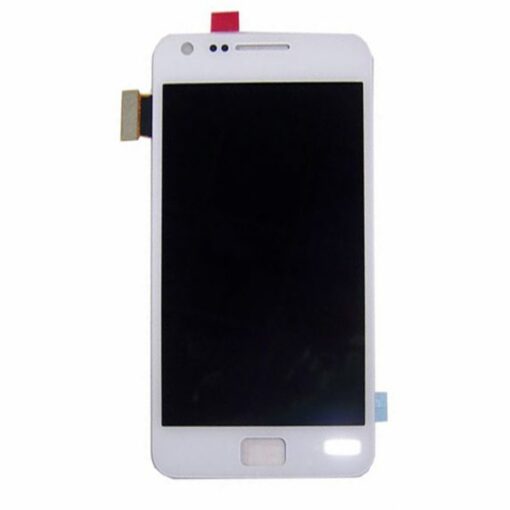 Samsung Galaxy S2 Skärm med LCD Display Vit