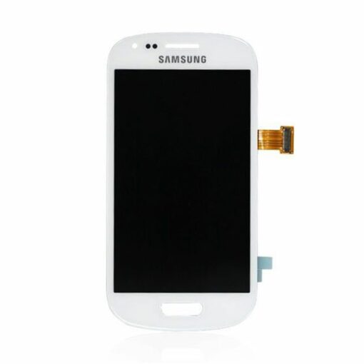 Samsung Galaxy S3 Mini Skärm med LCD Display Vit