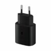 Samsung Laddare med Snabbladdning USB C 25W Adapter Svart