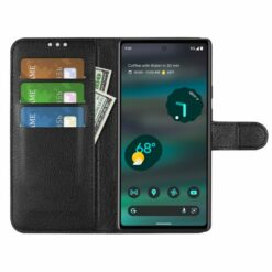 Samsung Note 10 Plånboksfodral med Stativ Svart