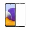 Skärmskydd Samsung Galaxy A22 5G 3D Härdat Glas Svart