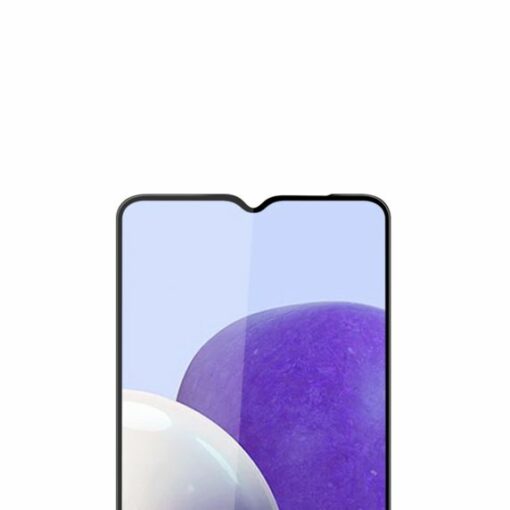 Skärmskydd Samsung Galaxy A22 5G 3D Härdat Glas Svart