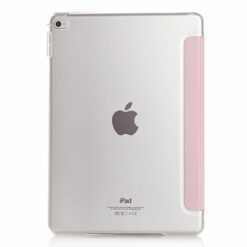 Vikbart Smart Folio Fodral iPad Air 2 Transparent/Rosa