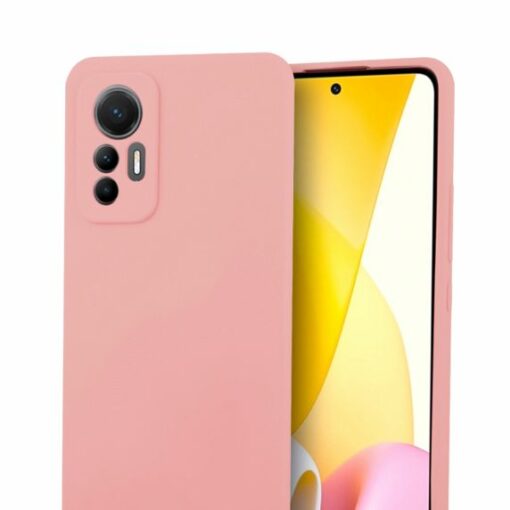 Xiaomi 12 Lite Silikonskal Rosa