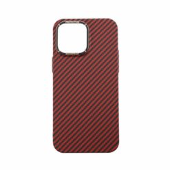 Kolfiber Skal iPhone 14 Pro Max - Röd