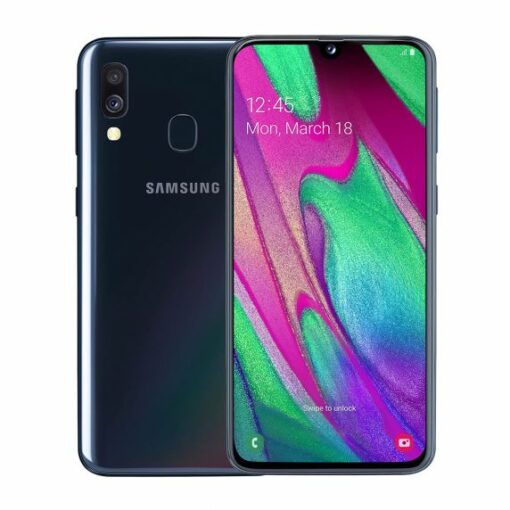 Begagnad Samsung Galaxy A40 64GB Svart Mycket bra skick