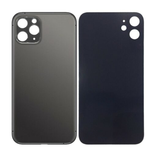 iPhone 11 Pro bakskal komplett OEM grå med små delar