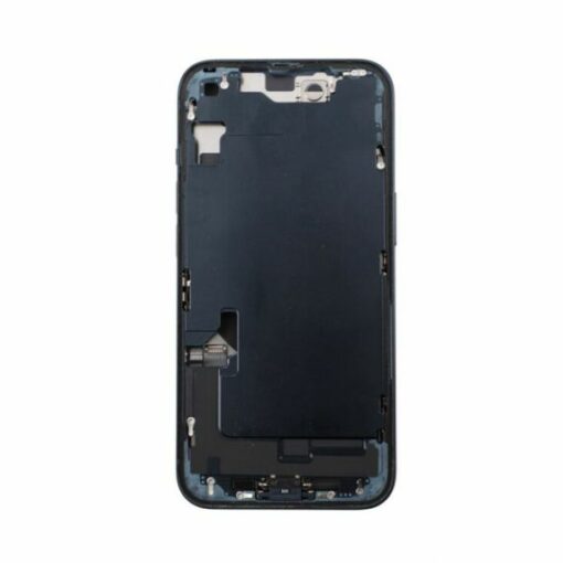 iPhone 14 Baksida med Komplett Ram - Svart