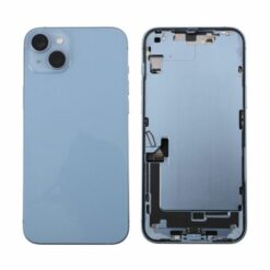 iPhone 14 Plus Baksida med Komplett Ram - Blå