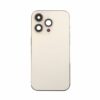 iPhone 14 Pro Baksida med Komplett Ram - Gold