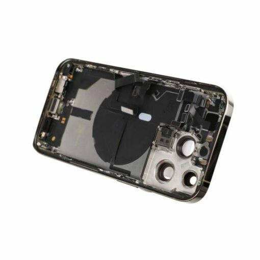 iPhone 14 Pro Baksida med Komplett Ram - Gold