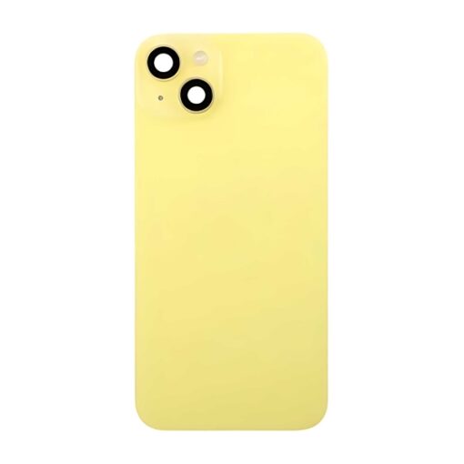 iphone 14 plus baksida glas gul 2