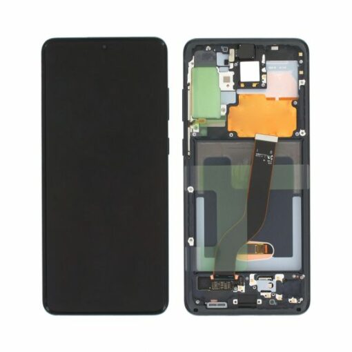 Samsung Galaxy S20 Plus Skärm med LCD Display Original Svart