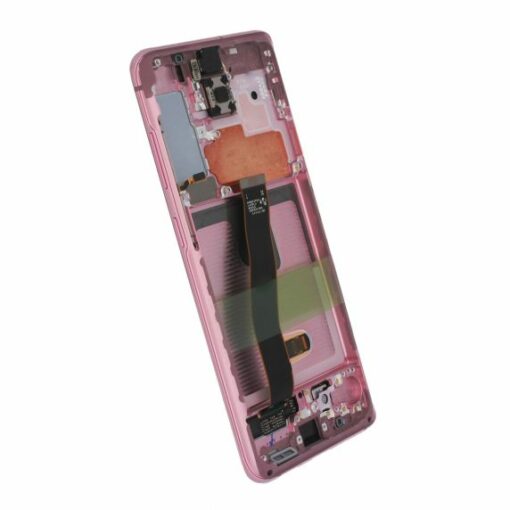 Samsung Galaxy S20 Skärm med LCD Display Original Rosa