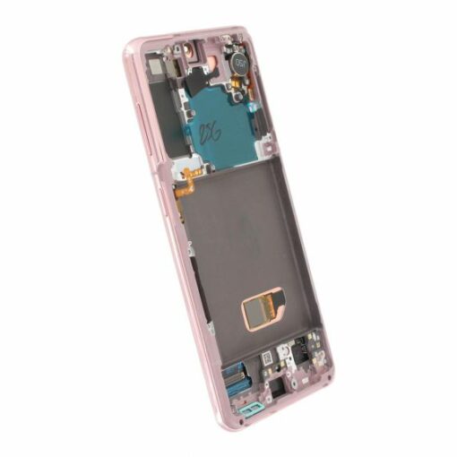 Samsung Galaxy S21 5G LCD Skärm med LCD Display Rosa