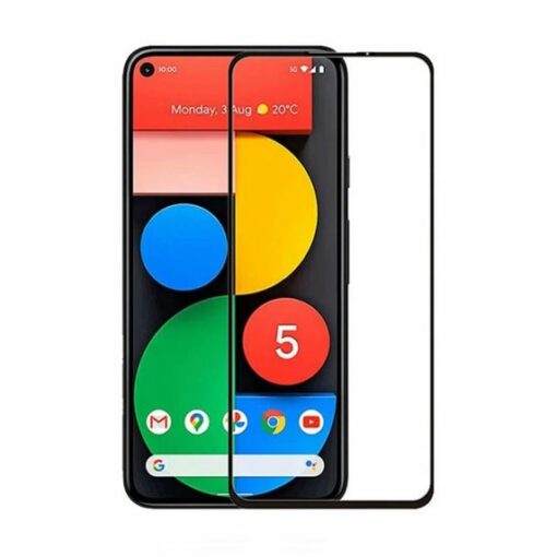 Skärmskydd Google Pixel 5A 3D Härdat Glas Svart