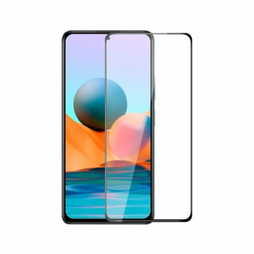 Skärmskydd Xiaomi Note 10S 3D Härdat Glas Svart