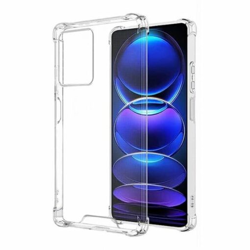 Xiaomi Redmi Note 12 Stöttåligt Mobilskal Transparent